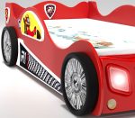 Κρεβάτι παιδικό Monza-Kokkino - Image 4