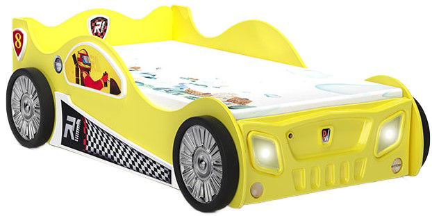 image_759277_monza_yellow_packshot_04_1_1 Κρεβάτι παιδικό Monza Mini-Kitrino - Image 1