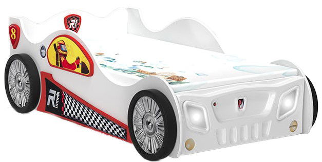 image_759292_monza_white_packshot_04_1 Κρεβάτι παιδικό Monza Mini-Leuko - Image 1