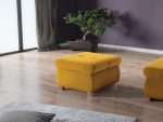 Πουφ Orkan -Moustardi - Image 2
