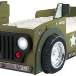 Κρεβάτι παιδικό Jeep-Prasino