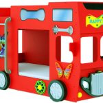 Κρεβάτι παιδικό Happy Bus-Kokkino