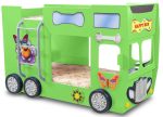 Κρεβάτι παιδικό Happy Bus-Prasino