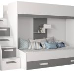 Πολυλειτουργικό κρεβάτι Party XVI-Leuko-Gkri