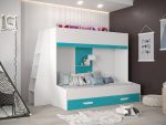 Πολυλειτουργικό κρεβάτι Party XVII-Leuko - Tirkouaz - Image 2