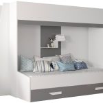 Πολυλειτουργικό κρεβάτι Party XVII-Leuko-Gkri