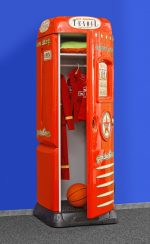 Γραφείο με ντουλάπα Gasoline-Kokkino - Image 3