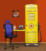 Γραφείο με ντουλάπα Gasoline-Kitrino - Image 3