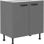 Επιδαπέδιο ντουλάπι Melo 80 D-Anthraki