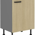 Επιδαπέδιο ντουλάπι Melo 60 D-Herringbone