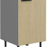 Επιδαπέδιο ντουλάπι νεροχύτη Melo 50 ZL-Herringbone