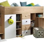 Πολυλειτουργικό κρεβάτι Smart III-Αριστερή-Leuko