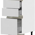 Επιδαπέδιο ντουλάπι Trinity R40-3M BOX-Leuko Gualistero