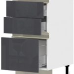 Επιδαπέδιο ντουλάπι Trinity R45-3M BOX-Anthraki Gualistero