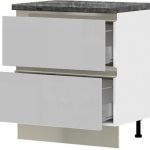 Επιδαπέδιο ντουλάπι Trinity R80-2M BOX-Leuko Gualistero
