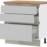 Επιδαπέδιο ντουλάπι Trinity R90-3M BOX-Leuko Gualistero