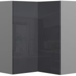 Ντουλάπι κρεμαστό γωνιακό Trinity V7-UG-2K-Anthraki Gualistero
