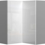 Ντουλάπι κρεμαστό γωνιακό Trinity V7-UG-2K-Leuko Gualistero