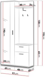 Γκαρνταρόμπα Lux - Image 3