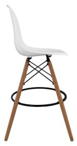 Σκαμπό μπαρ Fiore-Leuko - Image 2