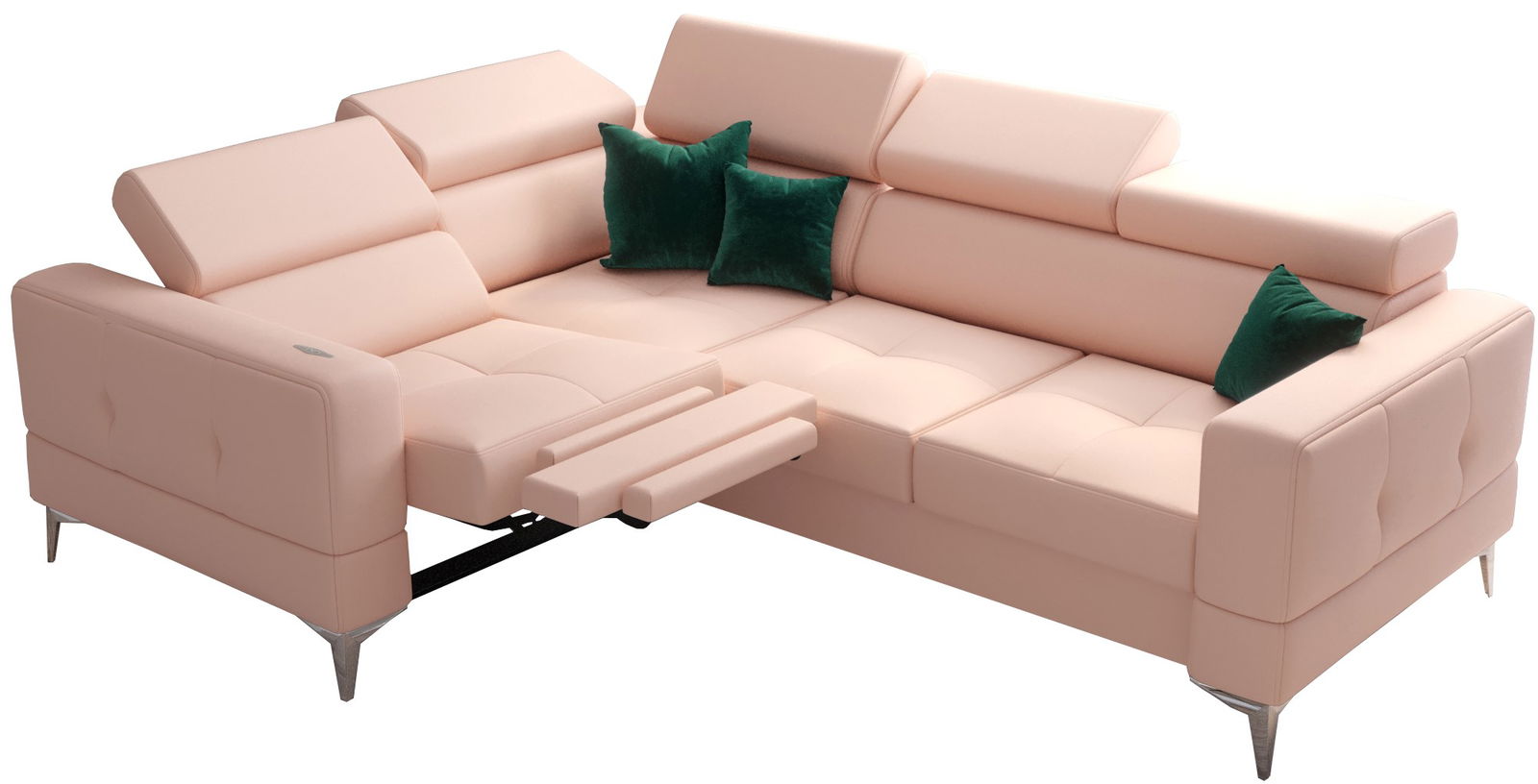 image_769344_u-54_nobg_1 Γωνιακός καναπές Milo LTHR-Roz-Αριστερή - Image 1