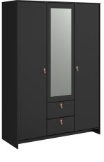 Ντουλάπα Minkee τρίφυλλη-Mauro