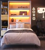 Κρεβάτι τοίχου Concept Junior κάθετο-90 x 200 - Image 4