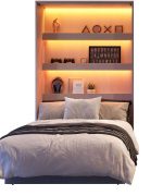 Κρεβάτι τοίχου Concept Junior κάθετο-120 x 200 - Image 2