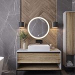 Καθρέπτης Dalia L LED-Διάμετρος: 60 εκ.