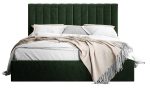 Επενδυμένο κρεβάτι Cosmos-Prasino-180 x 200