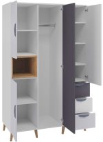 Ντουλάπα Joker τρίφυλλη - Image 2