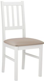 Καρέκλα Bossi IV - leuko - mpez