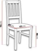 Καρέκλα Bossi IV - mauro - anthraki - Image 2