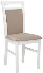 Καρέκλα Lombardy V - leuko - mpez