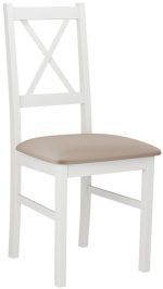 Καρέκλα Nile X - leuko - mpez