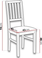 Καρέκλα Nile VII - sonoma - kafe - Image 2