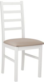 Καρέκλα Nile VIII - leuko - mpez