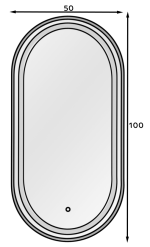 Καθρέπτης Micedi L LED - Image 2