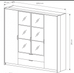 Φωτισμός LED για την ντουλάπα Milton - Image 3