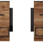 Σετ 2 κομοδίνα Milton