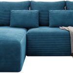 Γωνιακός καναπές Stripes-Αριστερή-Mple Skouro