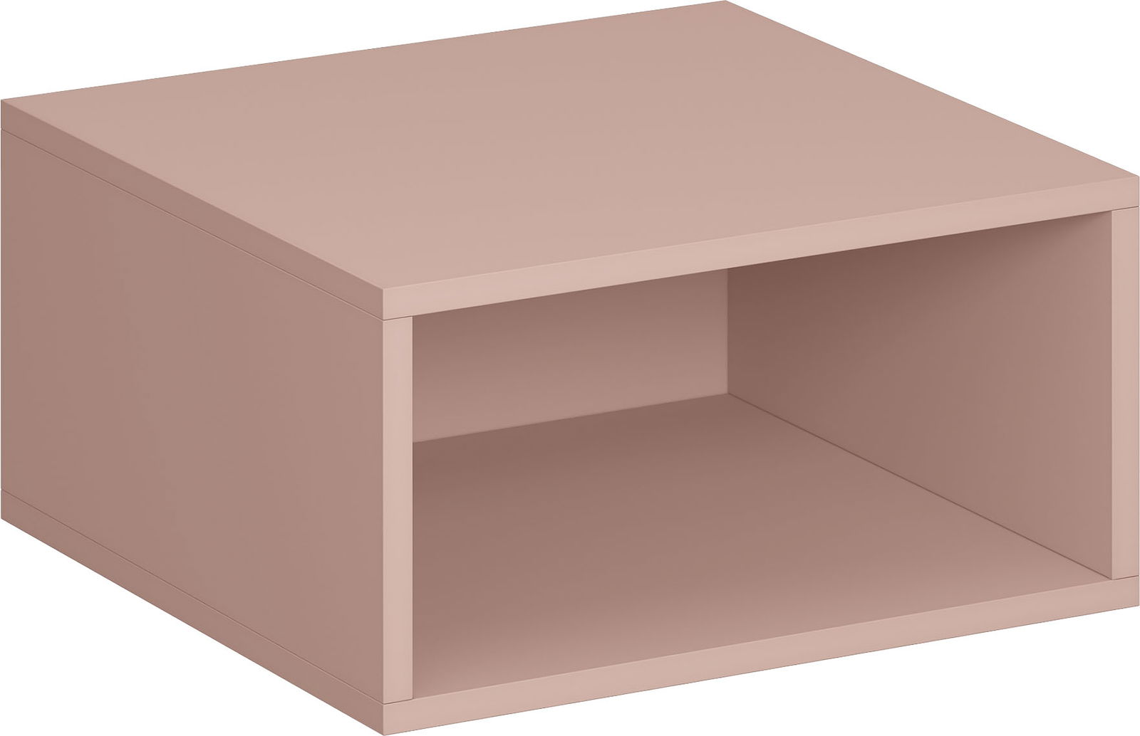 image_787817_skrzynka_mala_pozioma_pudrowyroz Ανοικτό κουτί αποθήκευσης Balance Small-Roz - Image 1
