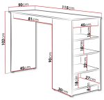 Τραπέζι μπαρ Zotino-Fusiko - Image 3