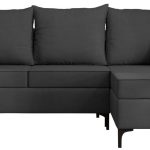 Γωνιακός καναπές Leon L-Gkri Skouro-Δεξιά