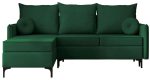 Γωνιακός καναπές Leon L-Prasino-Αριστερή