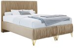 Επενδυμένο κρεβάτι Mars-Ekrou-180 x 200