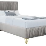 Επενδυμένο κρεβάτι Mars mini-Gkri Anoixto-90 x 200