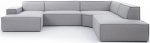 Γωνιακός καναπές Fubu M-Γκρι-Δεξιά