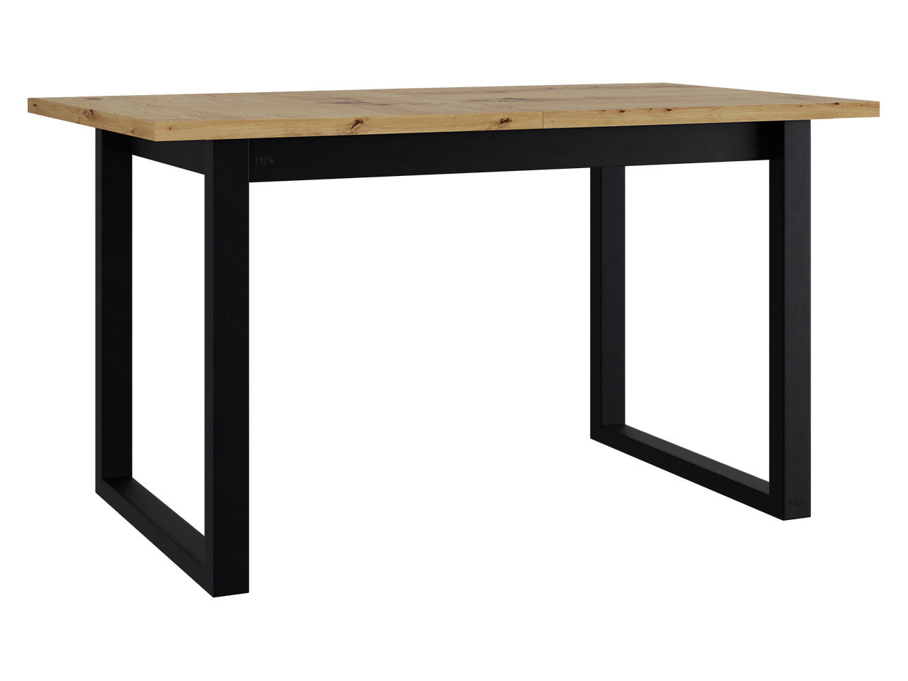 image_793252_dab_artisan_nogi_czarny_metal_1 Επεκτεινόμενο τραπέζι Ikonic I-Fusiko-Mavro - Image 1