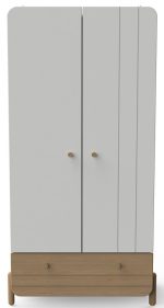 Ντουλάπα Eda δίφυλλη - Image 2